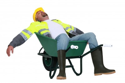 Guy in Wheelbarrow